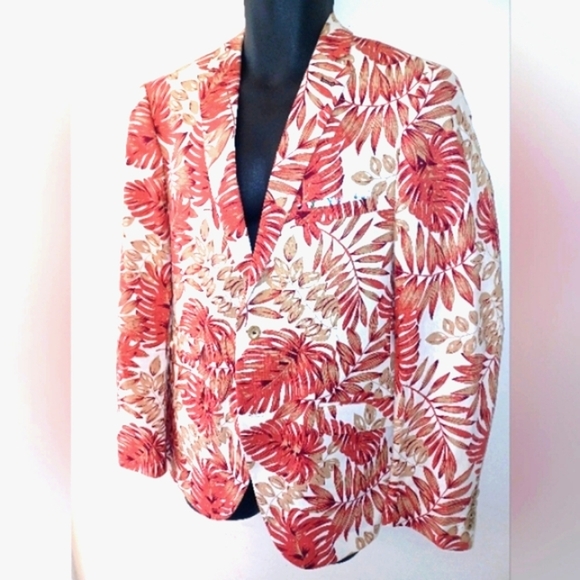 PAISLEY & GRAY Multicolor Floral Blazer, 40R - Picture 1 of 10